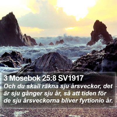 3 Mosebok 25:8 SV1917 Bible Verse Image