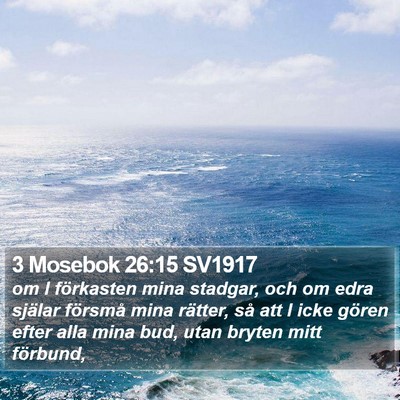 3 Mosebok 26:15 SV1917 Bible Verse Image