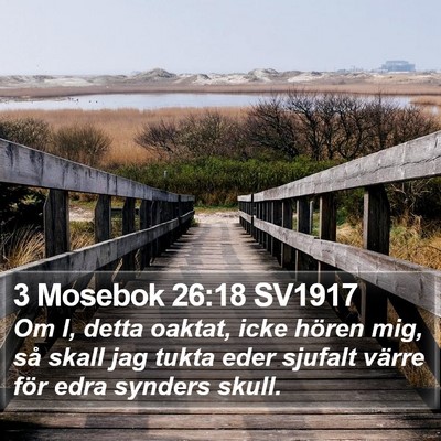 3 Mosebok 26:18 SV1917 Bible Verse Image