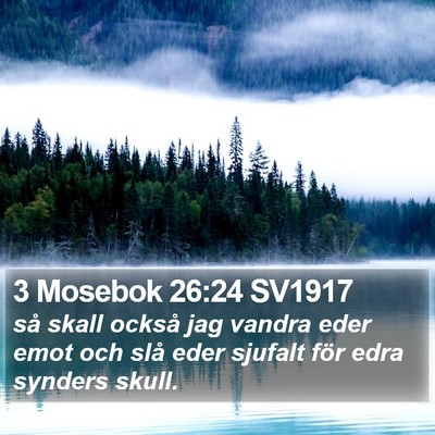 3 Mosebok 26:24 SV1917 Bible Verse Image