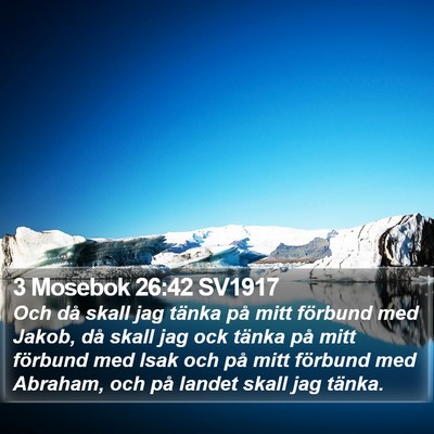 3 Mosebok 26:42 SV1917 Bible Verse Image