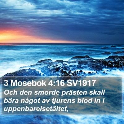 3 Mosebok 4:16 SV1917 Bible Verse Image