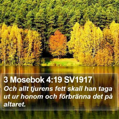 3 Mosebok 4:19 SV1917 Bible Verse Image