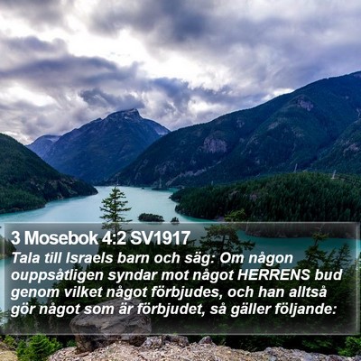 3 Mosebok 4:2 SV1917 Bible Verse Image