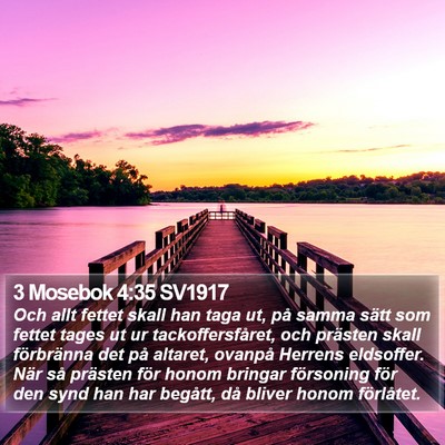 3 Mosebok 4:35 SV1917 Bible Verse Image