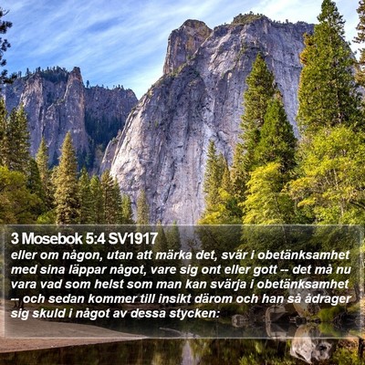 3 Mosebok 5:4 SV1917 Bible Verse Image