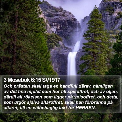 3 Mosebok 6:15 SV1917 Bible Verse Image