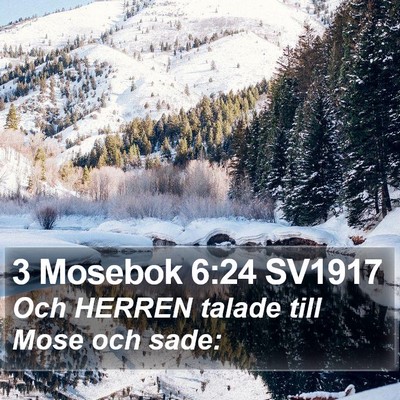 3 Mosebok 6:24 SV1917 Bible Verse Image