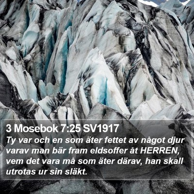 3 Mosebok 7:25 SV1917 Bible Verse Image