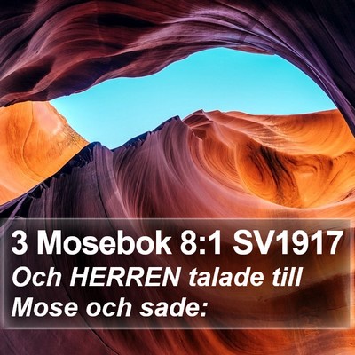 3 Mosebok 8:1 SV1917 Bible Verse Image