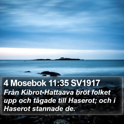 4 Mosebok 11:35 SV1917 Bible Verse Image