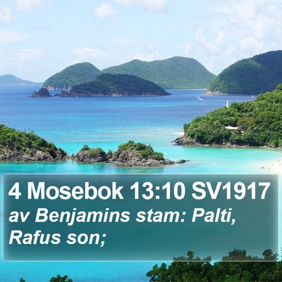 4 Mosebok 13:10 SV1917 Bible Verse Image
