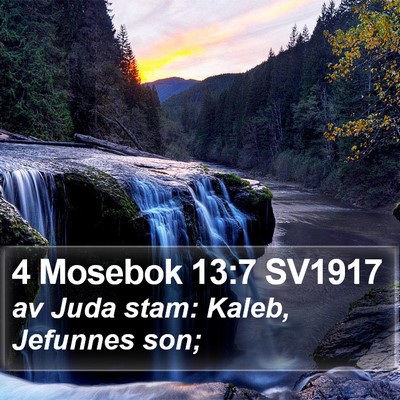 4 Mosebok 13:7 SV1917 Bible Verse Image
