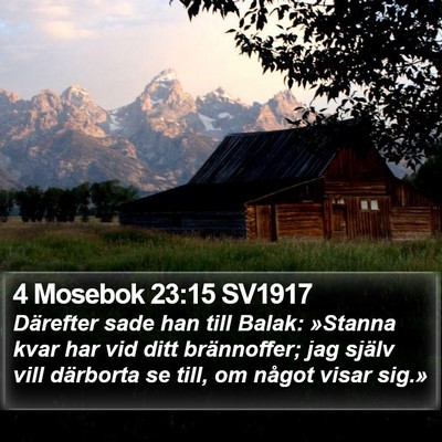 4 Mosebok 23:15 SV1917 Bible Verse Image