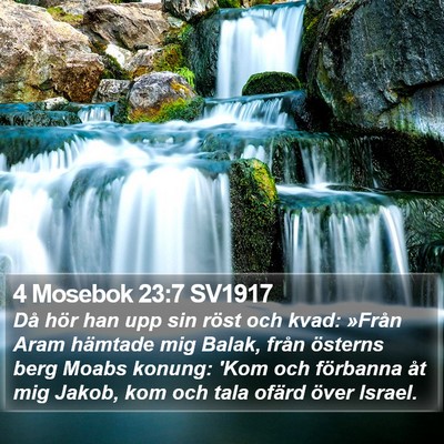 4 Mosebok 23:7 SV1917 Bible Verse Image