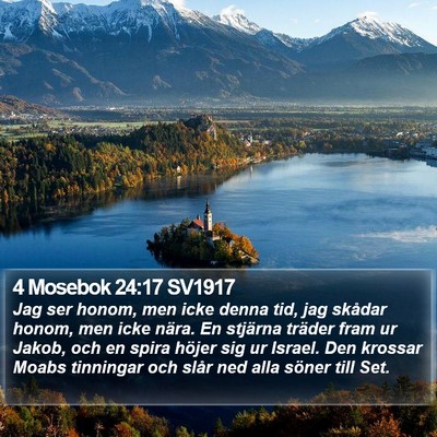 4 Mosebok 24:17 SV1917 Bible Verse Image