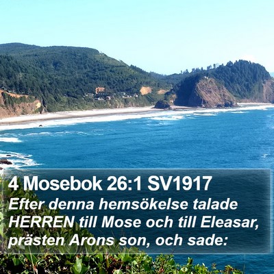 4 Mosebok 26:1 SV1917 Bible Verse Image