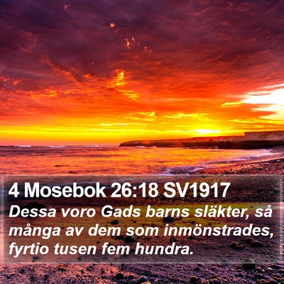 4 Mosebok 26:18 SV1917 Bible Verse Image