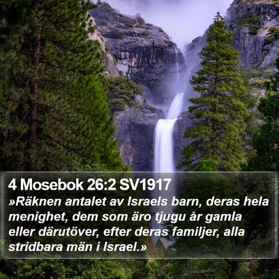4 Mosebok 26:2 SV1917 Bible Verse Image