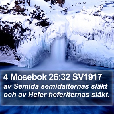 4 Mosebok 26:32 SV1917 Bible Verse Image