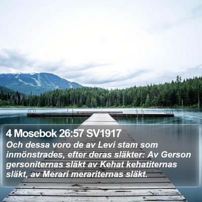 4 Mosebok 26:57 SV1917 Bible Verse Image