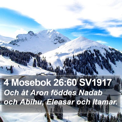 4 Mosebok 26:60 SV1917 Bible Verse Image