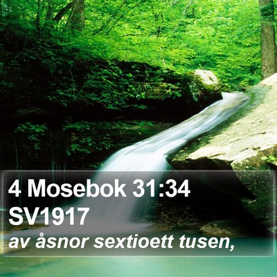 4 Mosebok 31:34 SV1917 Bible Verse Image