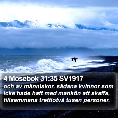 4 Mosebok 31:35 SV1917 Bible Verse Image