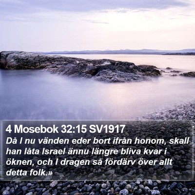 4 Mosebok 32:15 SV1917 Bible Verse Image