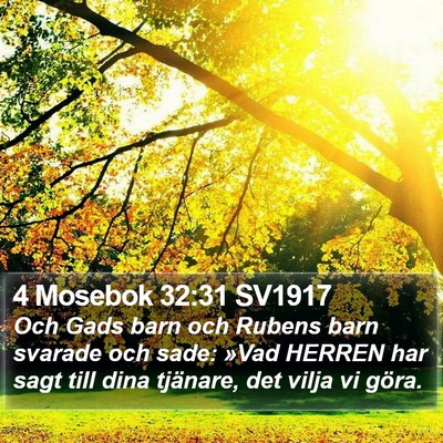 4 Mosebok 32:31 SV1917 Bible Verse Image