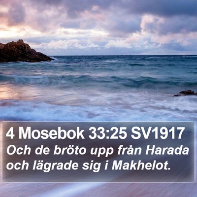 4 Mosebok 33:25 SV1917 Bible Verse Image