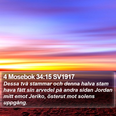 4 Mosebok 34:15 SV1917 Bible Verse Image