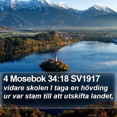 4 Mosebok 34:18 SV1917 Bible Verse Image