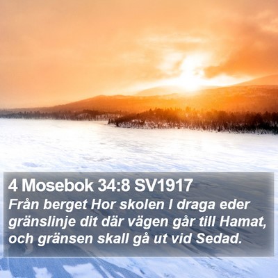 4 Mosebok 34:8 SV1917 Bible Verse Image