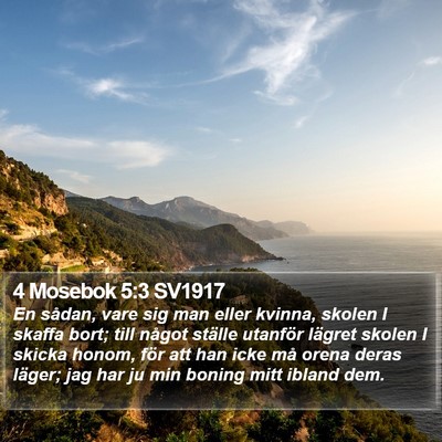 4 Mosebok 5:3 SV1917 Bible Verse Image