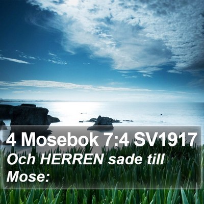 4 Mosebok 7:4 SV1917 Bible Verse Image