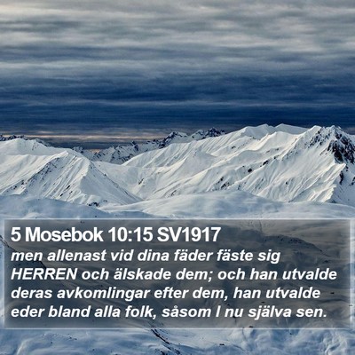 5 Mosebok 10:15 SV1917 Bible Verse Image