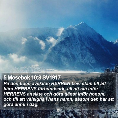 5 Mosebok 10:8 SV1917 Bible Verse Image