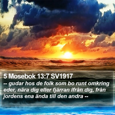 5 Mosebok 13:7 SV1917 Bible Verse Image