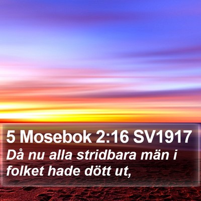 5 Mosebok 2:16 SV1917 Bible Verse Image