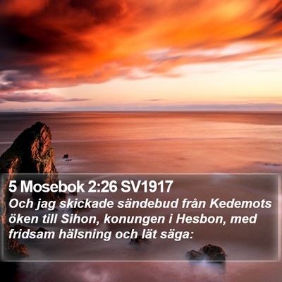 5 Mosebok 2:26 SV1917 Bible Verse Image