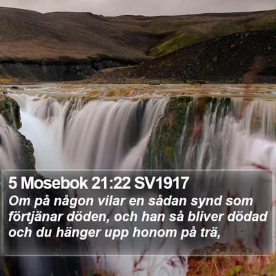 5 Mosebok 21:22 SV1917 Bible Verse Image
