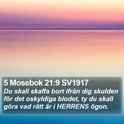 5 Mosebok 21:9 SV1917 Bible Verse Image