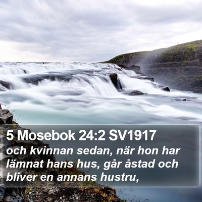 5 Mosebok 24:2 SV1917 Bible Verse Image