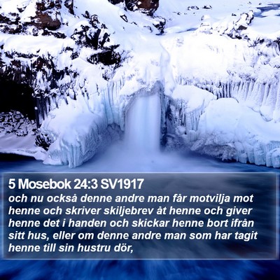 5 Mosebok 24:3 SV1917 Bible Verse Image