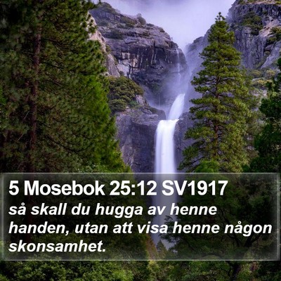 5 Mosebok 25:12 SV1917 Bible Verse Image
