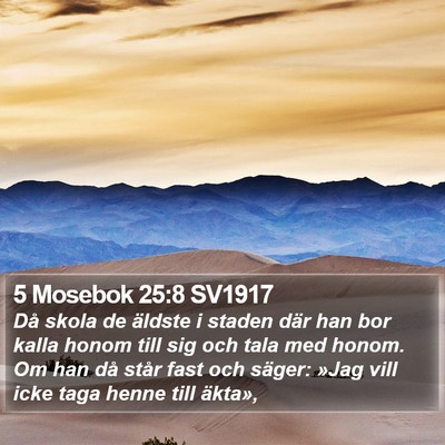 5 Mosebok 25:8 SV1917 Bible Verse Image