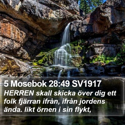 5 Mosebok 28:49 SV1917 Bible Verse Image