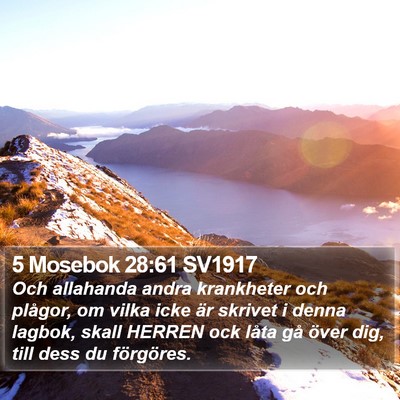 5 Mosebok 28:61 SV1917 Bible Verse Image
