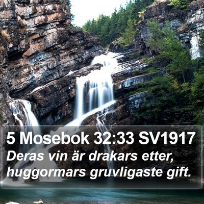 5 Mosebok 32:33 SV1917 Bible Verse Image